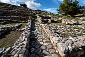 Gourni, the most completely preserved of the Minoan towns. 